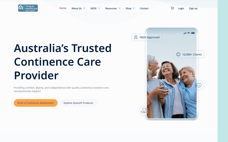 McQuel Healthcare project preview